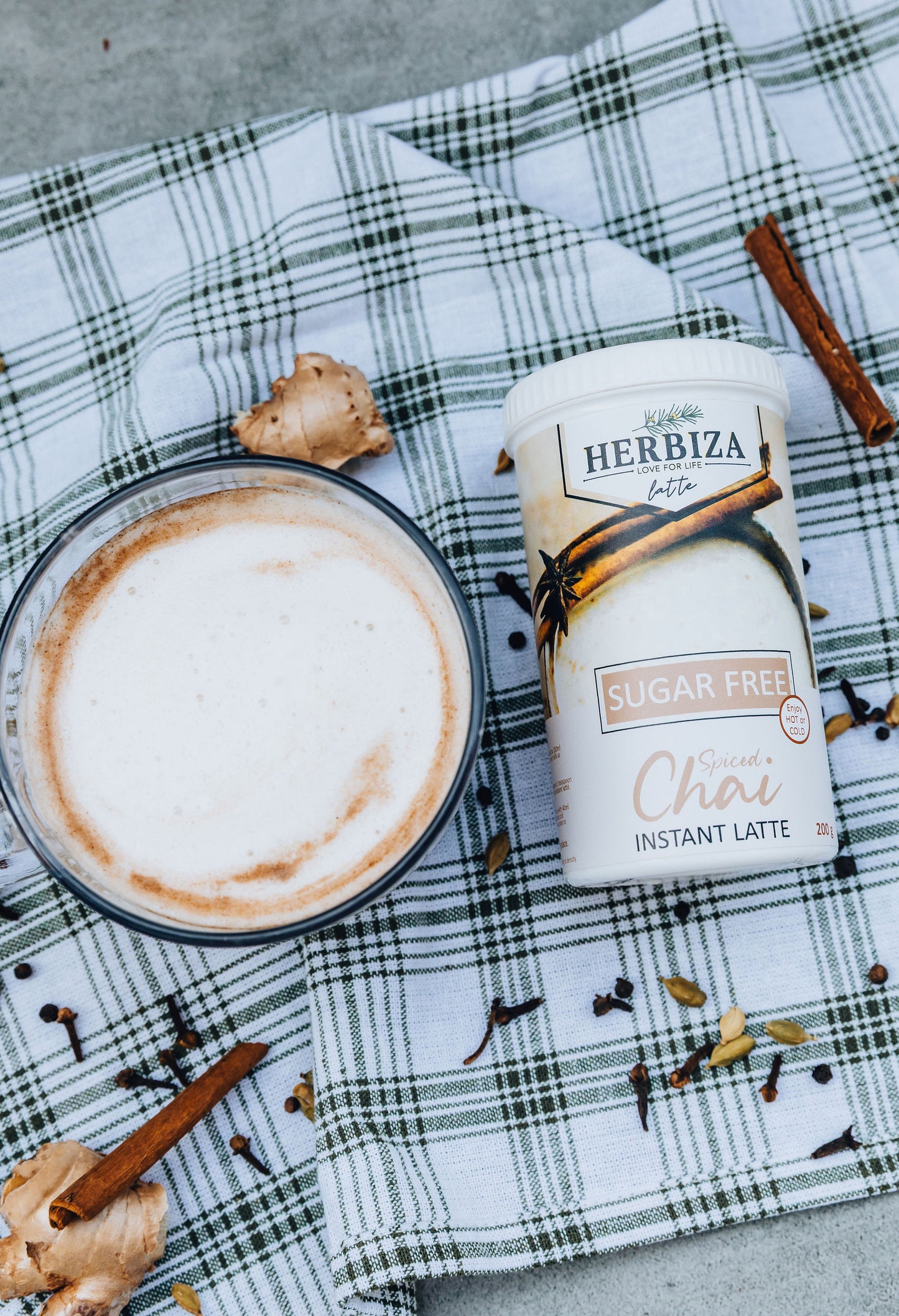 Sugar Free Spiced Chai Instant Latte